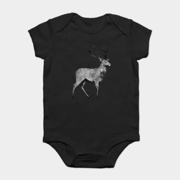 Deer Tattoo Baby Bodysuit by animegirlnft